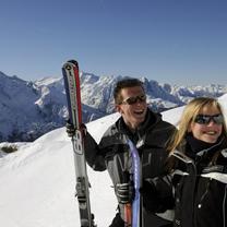 Skiing at Madonna di Campiglio